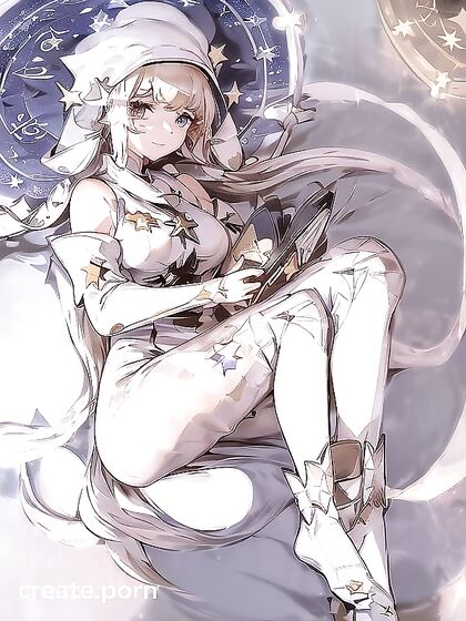 Long-Haired Beauty Enjoys IntenseSolo hentai Pleasure Against Simple Backdrop