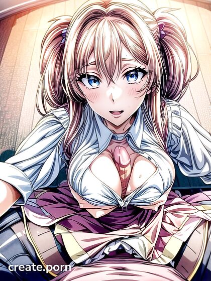 in Thigh-High Socks Tempts You with Seductive Thigh Play
