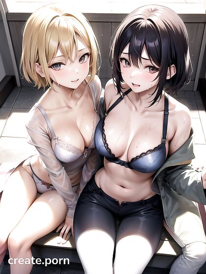 Busty Brunette with Light Brown Skin Rides the Bus for Horny Hentai Adventures