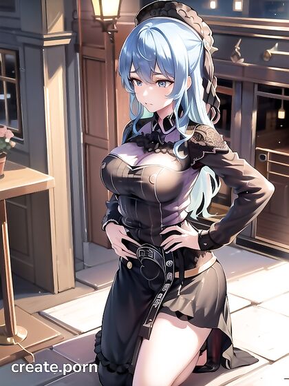in Lingerie and Armor: Intense Hentai Pleasure