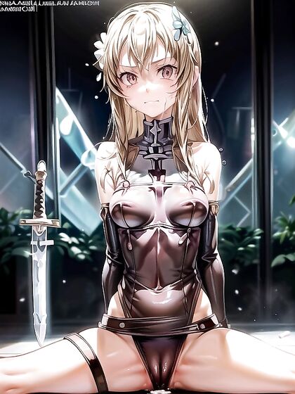 Sword Art Online Heroine Shows Off Tiny 18+ Ass and Camel Toe inSTEAMING Hentai Action