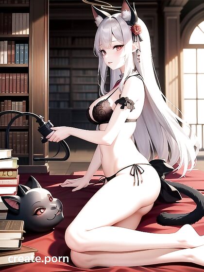 Red-Eyed Demon Seduction: Intense Hentai Pleasure Unleashed