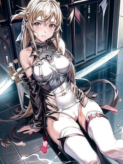 Crossed Legs and Tiny 18+ Ass in Creamy Hentai Delights