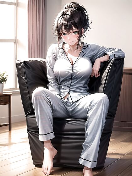 Bare-Footed Pale Beauty in Ultra-Detailed Hentai Ecstasy