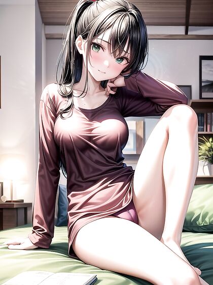 Ultra-Detailed Muscular Men with Black Hair in Intense Hentai Scenes