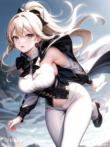 Grabbing Boobs Under the Cape: A Steamy Bow hentai Experience