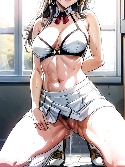 Teen 18+ Seductress Shows Off Her Cleavage for a Creamy Hentai Finish