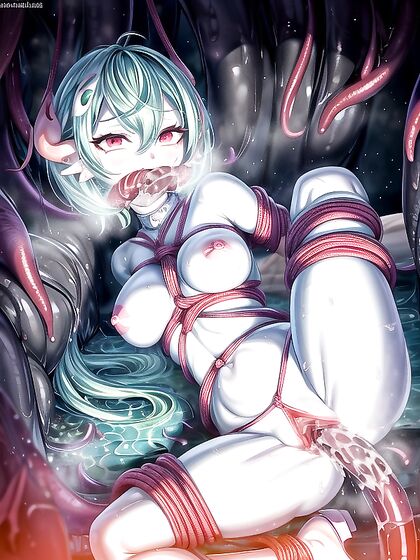 Tentacle Shibari Thrills: Intense Camel Toe Action in Hentai Fantasy