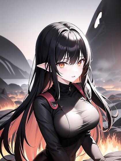 Volcanic Passion: Rumbled by Tremors and Seduced Amidst Jagged Rocks and AshClouds