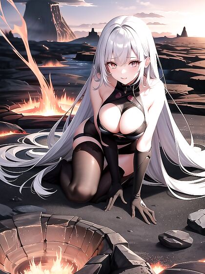 Volcanic Passion: Lava Flows and Flying Creatures in Erotic Hentai Action