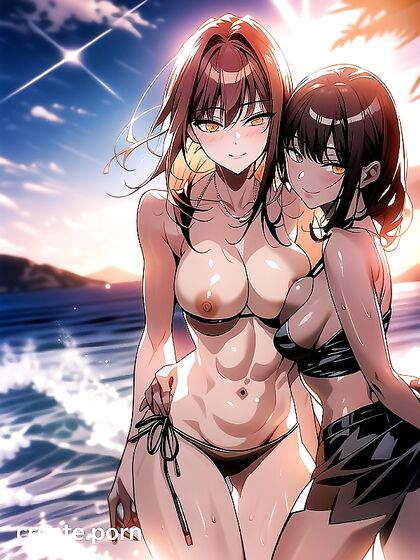 Harem Beach Bash: Explicit Fun with Multiple Partners in Public hentai Action