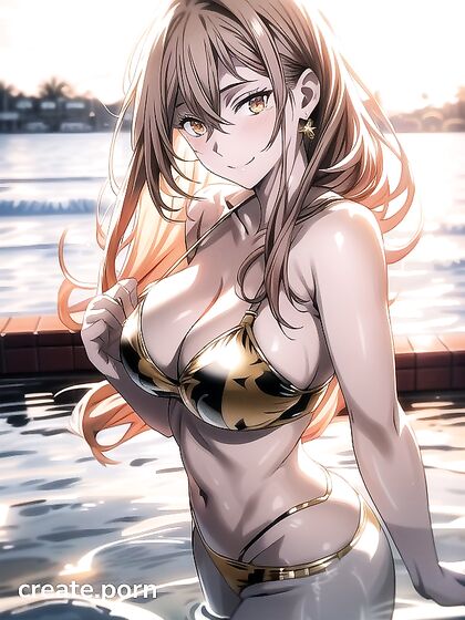 Fit TwentysomethingEnjoying Passionate Sunset hentai Moments