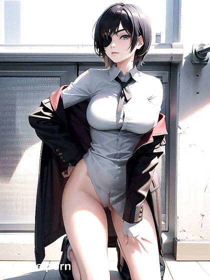 Hi Meno Dominates Her Slave with Office Chic Trampling and Crossed Arms Hentai Pleasure