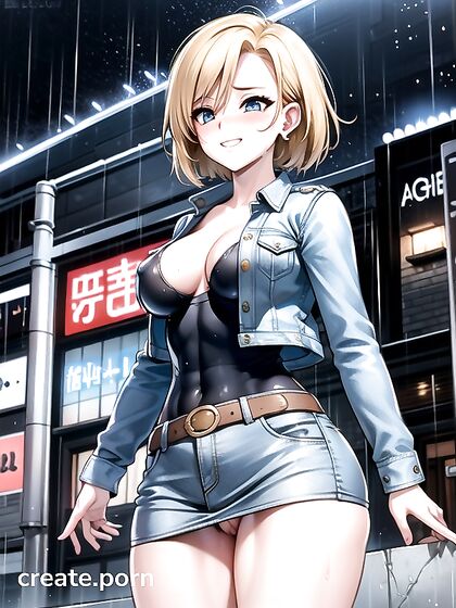 Rainy Day Bliss: Supportive Anal Pleasure with Medium Breasts in Hentai AIPorn