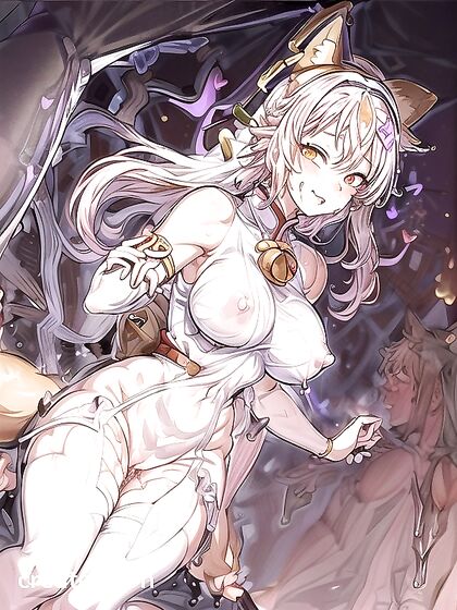 Foxy Fatale with Expressive Eyes and Muscular Detailing in Hot Hentai Action