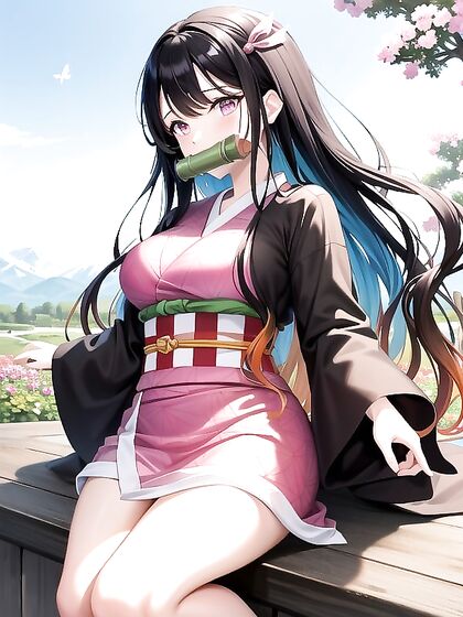 Vivid Colors and Violet Stones Enhance Cute Hentai Poolside Pleasure