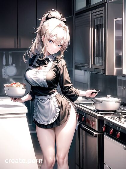 Ponytailed Cutie Enjoys Intimate Night Pleasure in Hentai Fantasy