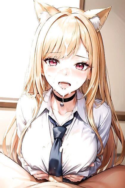 Ultra-Detailed Busty Shot in Seductive Hentai AI Action