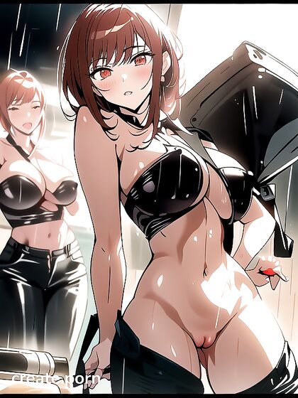 Raining hentai action with tantalizing underboob views and bottom-up ecstasy