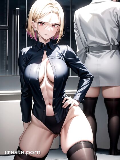 Shocked Pale-Skinned Beauty in slick Seductive Hentai Scenes