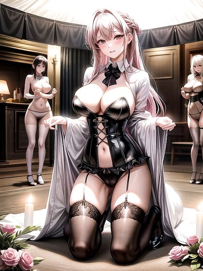 Natural Breasts Braided in Ultra-Detailed Hentai AIporn Ecstasy