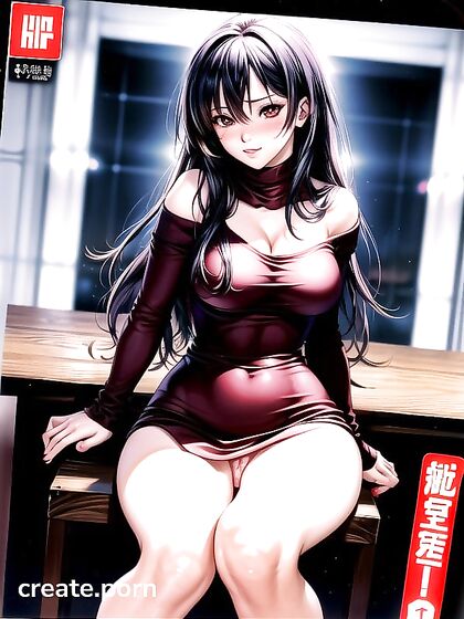 Mischievous Smile and Blush: Seductive Cleavage in Hentai AI Pleasure