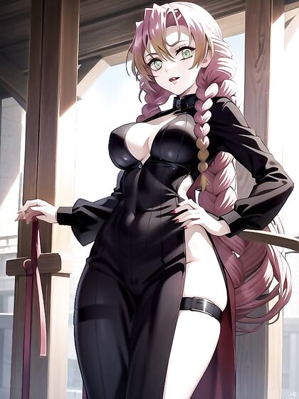 Mitsuri Kanroji's Bottom Takes Center Stage in Fanged hentai Ecstasy