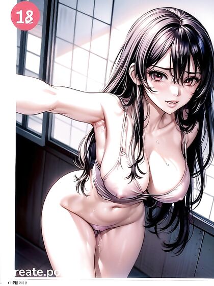 Top-Down hentai AI porn: Pressed Up Against the Shower Glass for Intense Pleasure