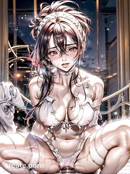 CowGirl 18+ in Red Cotton Sweater Rides Hard for Intense Hentai Pleasure