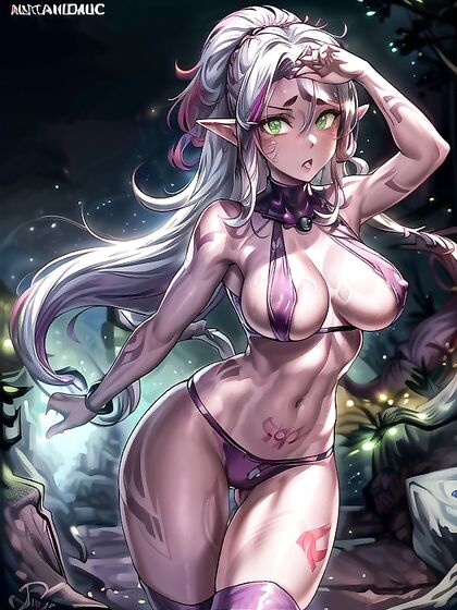 Ghost Girl 18+ Adorned with Earrings Reaches Intense Orgasms in hentai Bliss
