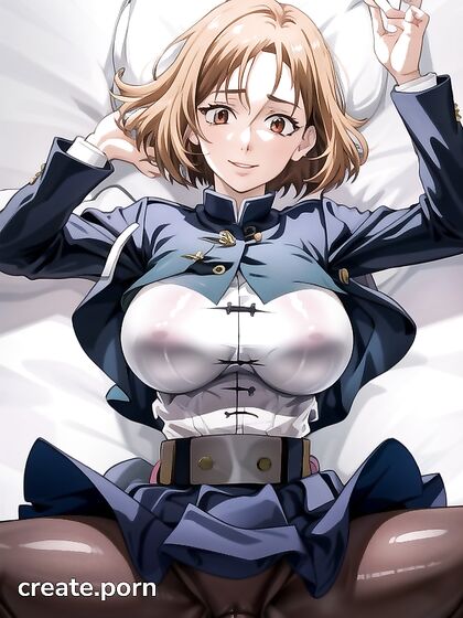 Glowing-Eyed Beauty With a Large Ass Stares Seductively at You in hentai AIPorn