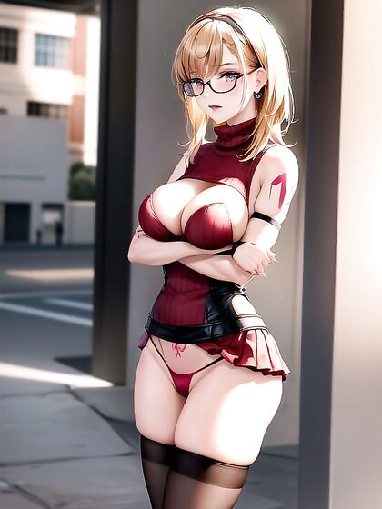 Thigh-High Socks and Sport Bra Action in Seductive Hentai Scenes