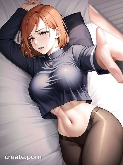 Ginger Beauty Laid Out for Intense Bed hentai Pleasure