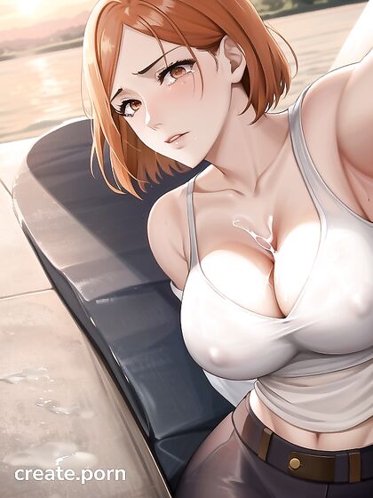 Creampie Front View Pleasure with One Lucky Guy in Hentai AI Action