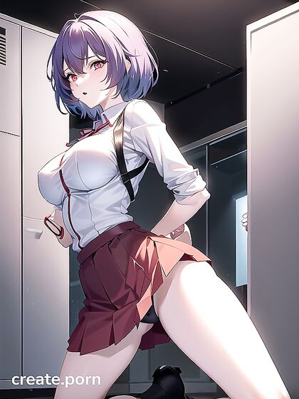 Large-Assed Beauty Shows Off Her Curves in Busty Hentai Action