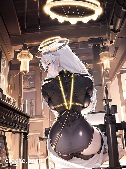 K from Apse Lit by Backlight in Surreal Hentai Pleasure Scenes