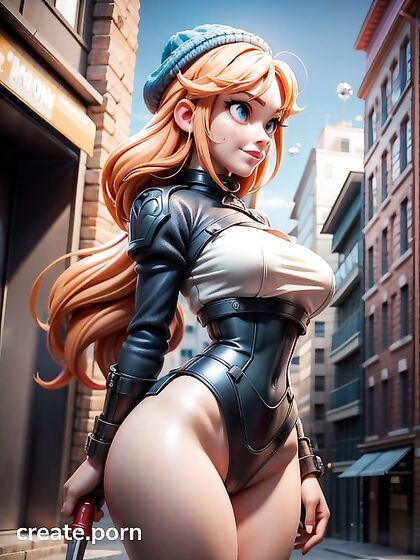 Fat Girl 18+ with Round Breasts Undresses for Steamy Hentai Action