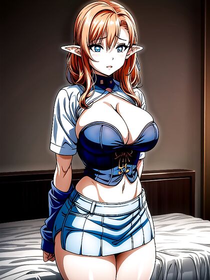 Rounded Ass in Cute Cotton Shorts for Steamy Hentai Pleasure