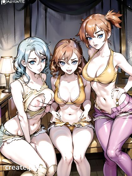 Sunny’s Blue-Eyed Waist Shots in Seductive Hentai Action