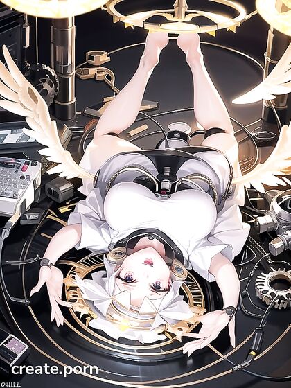 Detailed Eyes and Smooth Skin in Church-Themed Hentai Pleasure