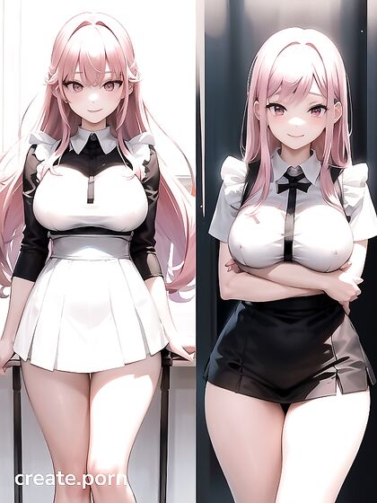 Blushing Teen 18+ with High Socks Gets Her Boobs Grabbed in Steamy Hentai Action