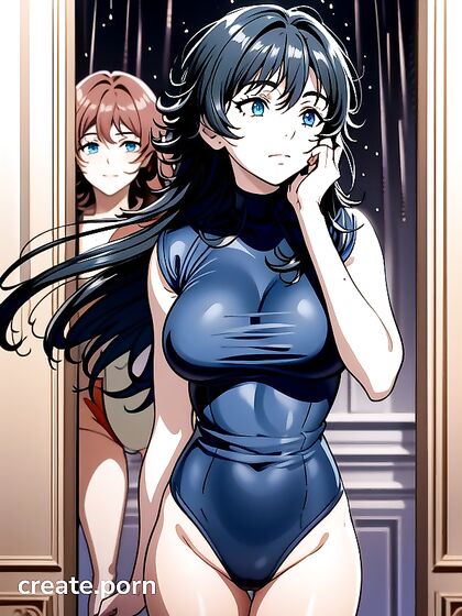 Jean Shorts and Straight Hair in Mesmerizing Nighttime Hentai Adventures