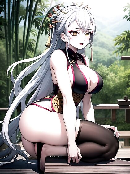 Soft Pastel Hentai Fantasy: Chinese Ceremonial Dress and Seductive Supportive Ass Play