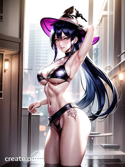 Caitlyn from League of Legends Flexes Her Pale Skin in Steamy Yoga Hentai Scenes
