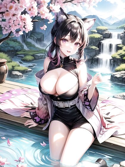 Colorful Trees and Unbuttoned Passion inMind-Bending Hentai AI Porn