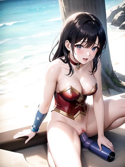 Wonder Woman in Futanari Corset Action for Intense Hentai Pleasure