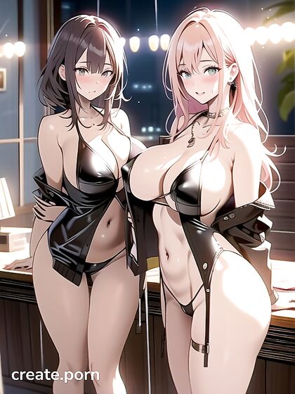 Nighttime hentai front view scenes heat up the screen with intense AI action