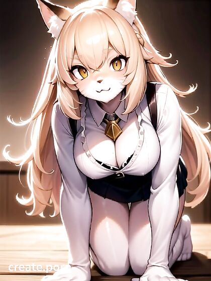Unbuttoned Skirt Reveals Massive Breasts in Steamy Hentai Action