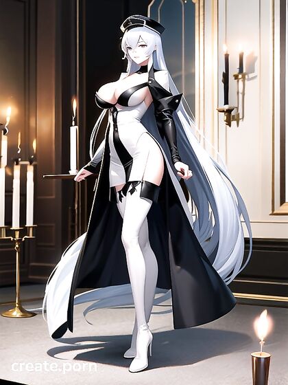 Esdeath from Akame ga Enjoys Intimate Candlelit Hentai Nights
