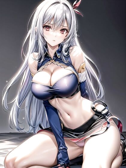 Unbuttoned Desire: Navel Exposure in Detailed Hentai Pleasure Scenes